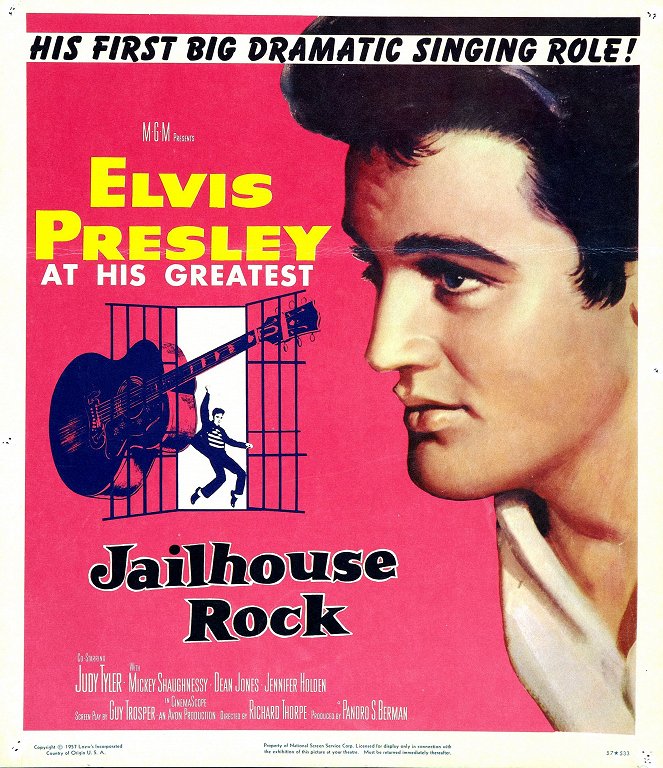 Vězeňský rock - Plagáty
