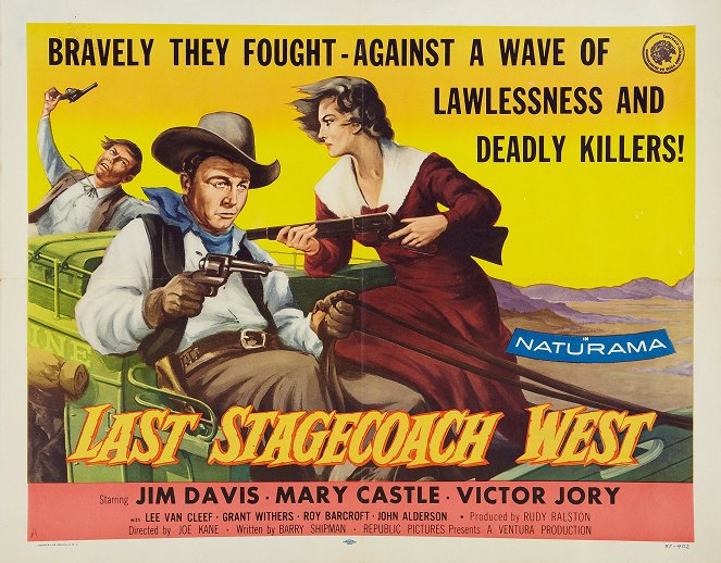 The Last Stagecoach West - Plakáty