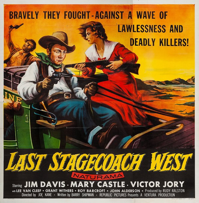 The Last Stagecoach West - Affiches