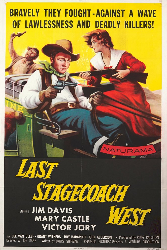 The Last Stagecoach West - Plagáty