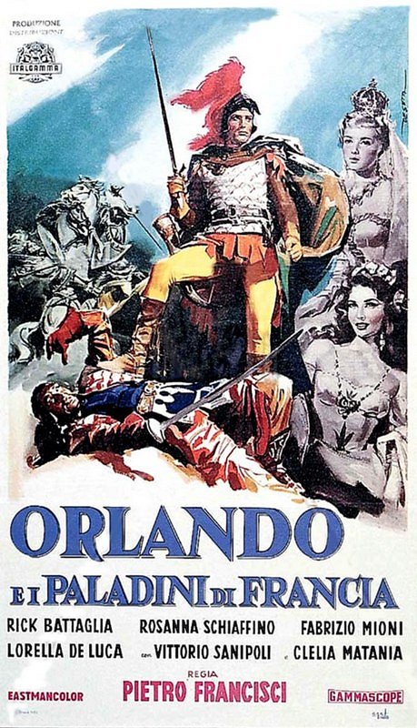 Orlando e i Paladini di Francia - Affiches