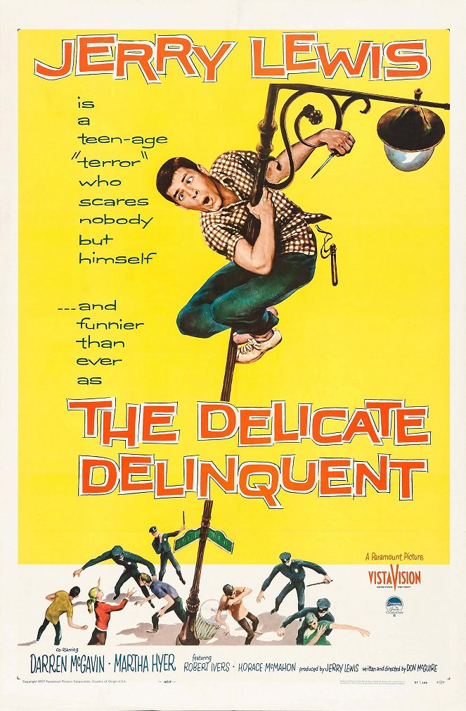 The Delicate Delinquent - Posters
