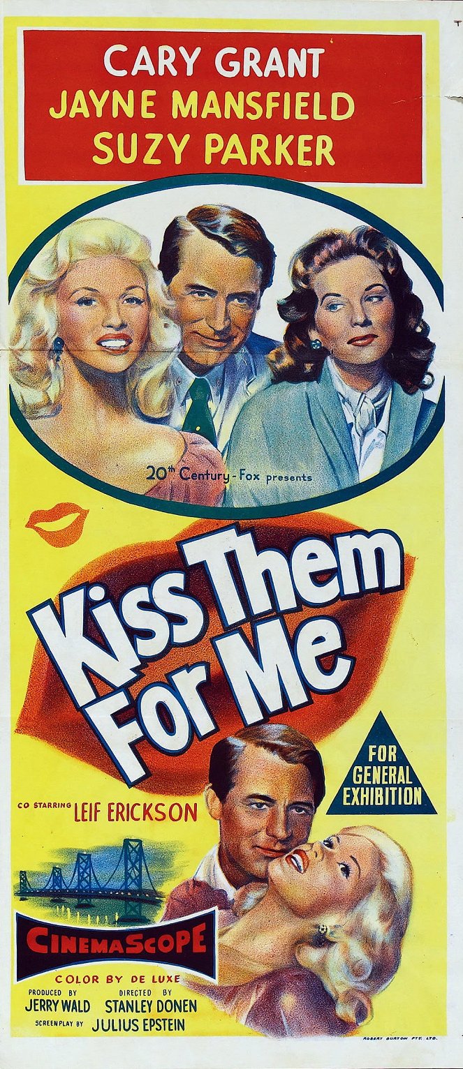 Kiss Them for Me - Posters
