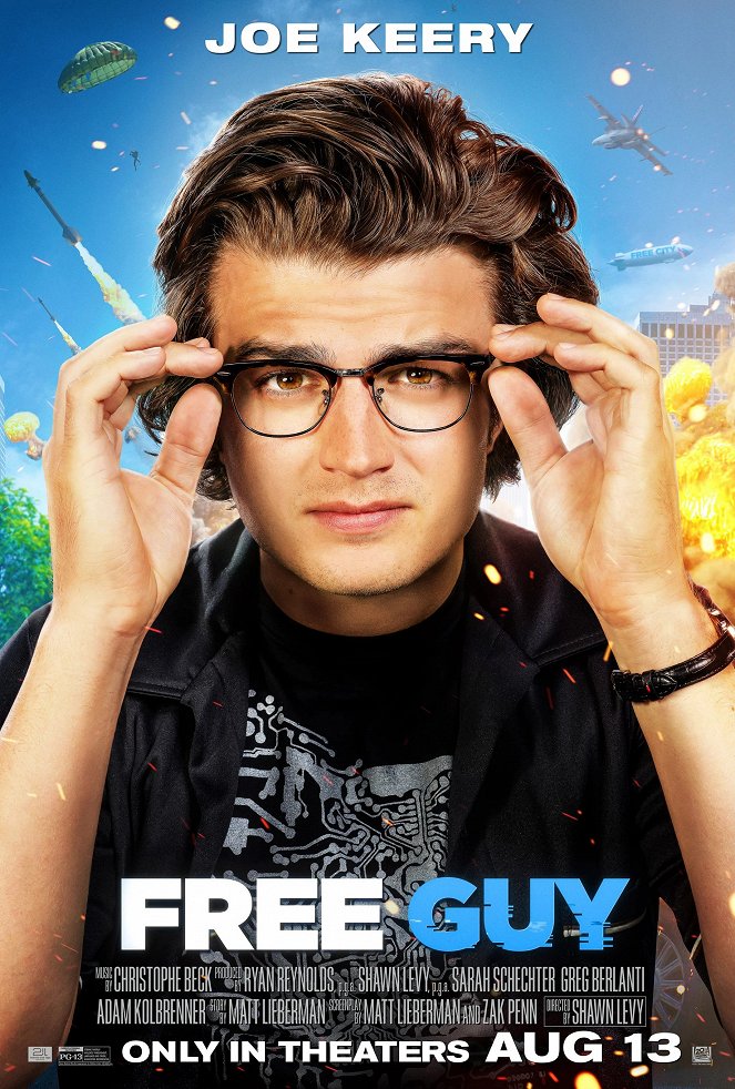 Free Guy: Hra na hrdinu - Plakáty