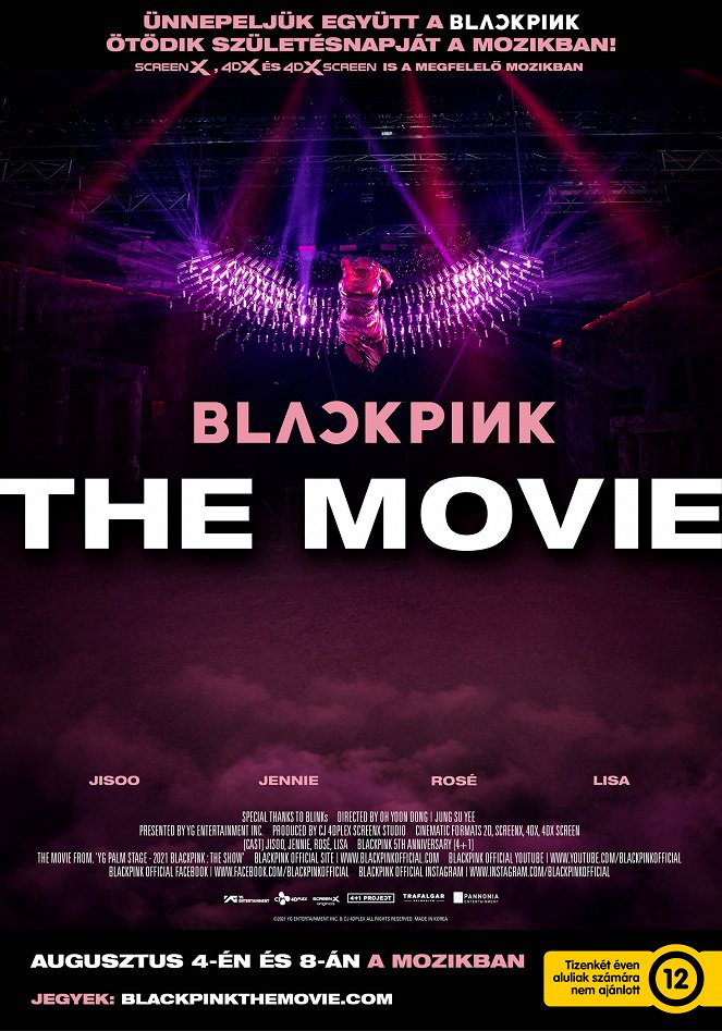 Blackpink: The Movie - Plakátok