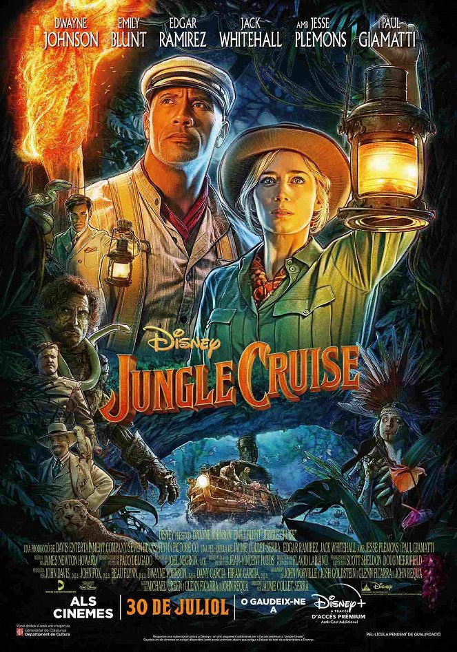Jungle Cruise - Carteles