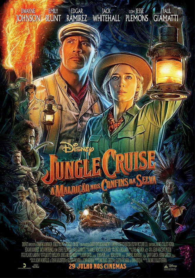Jungle Cruise: A Maldição nos Confins da Selva - Cartazes