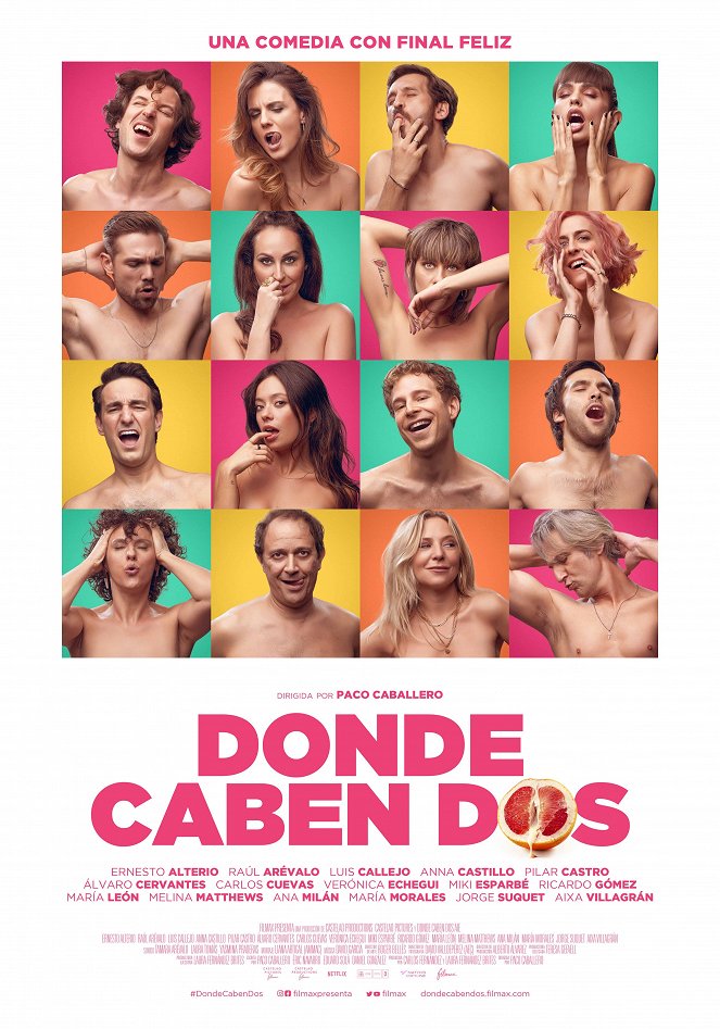 Donde caben dos - Posters