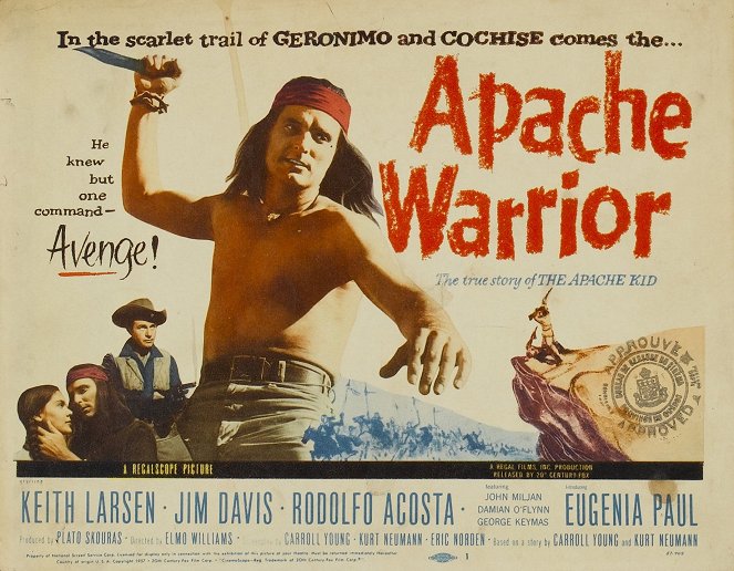 El guerrero apache - Carteles