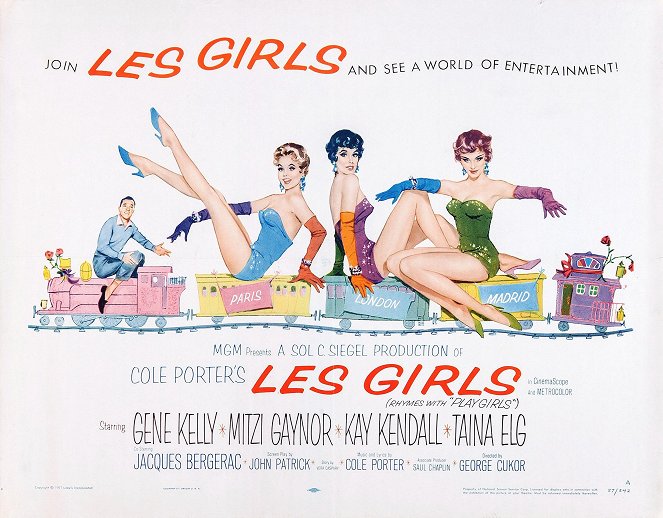 Les Girls - Affiches