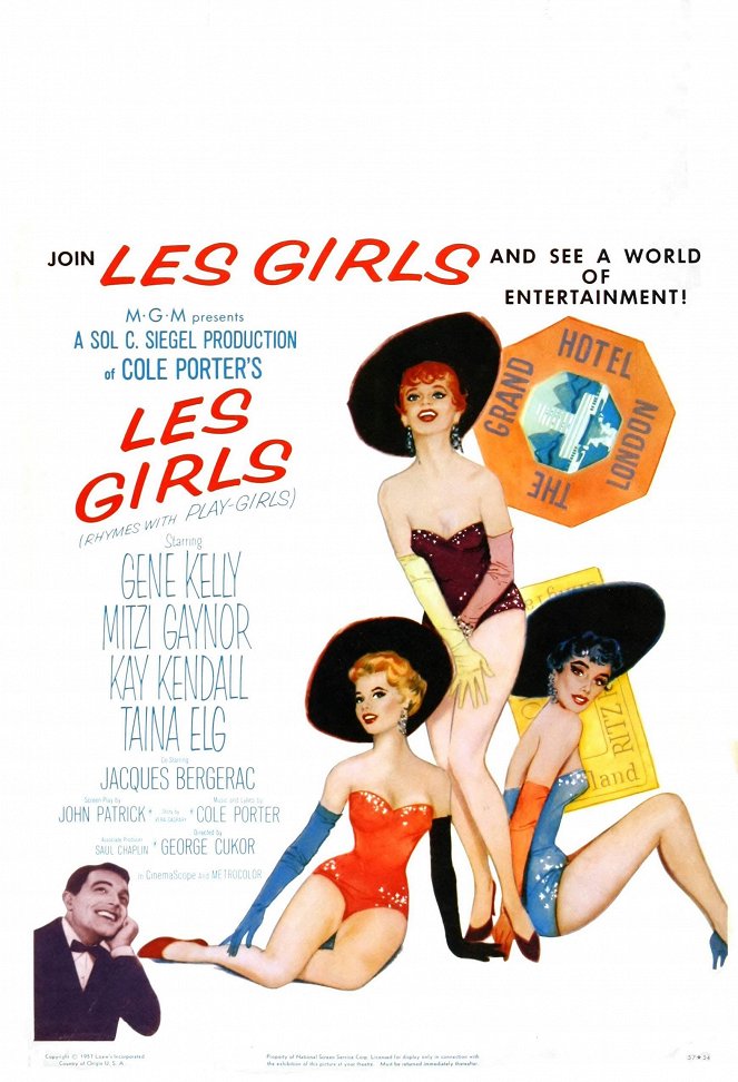 Les Girls - Affiches