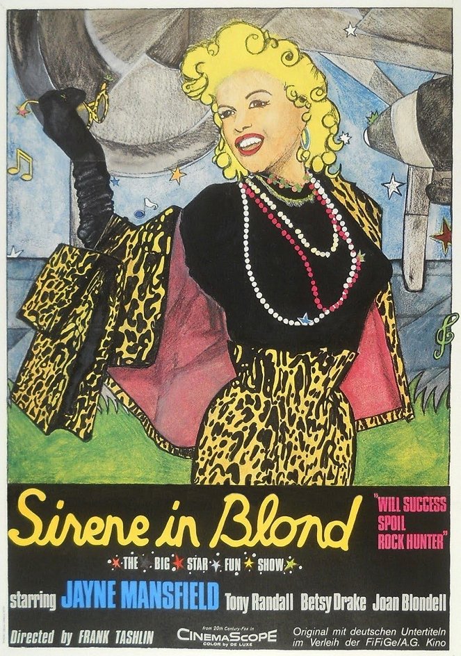 Sirene in Blond - Plakate