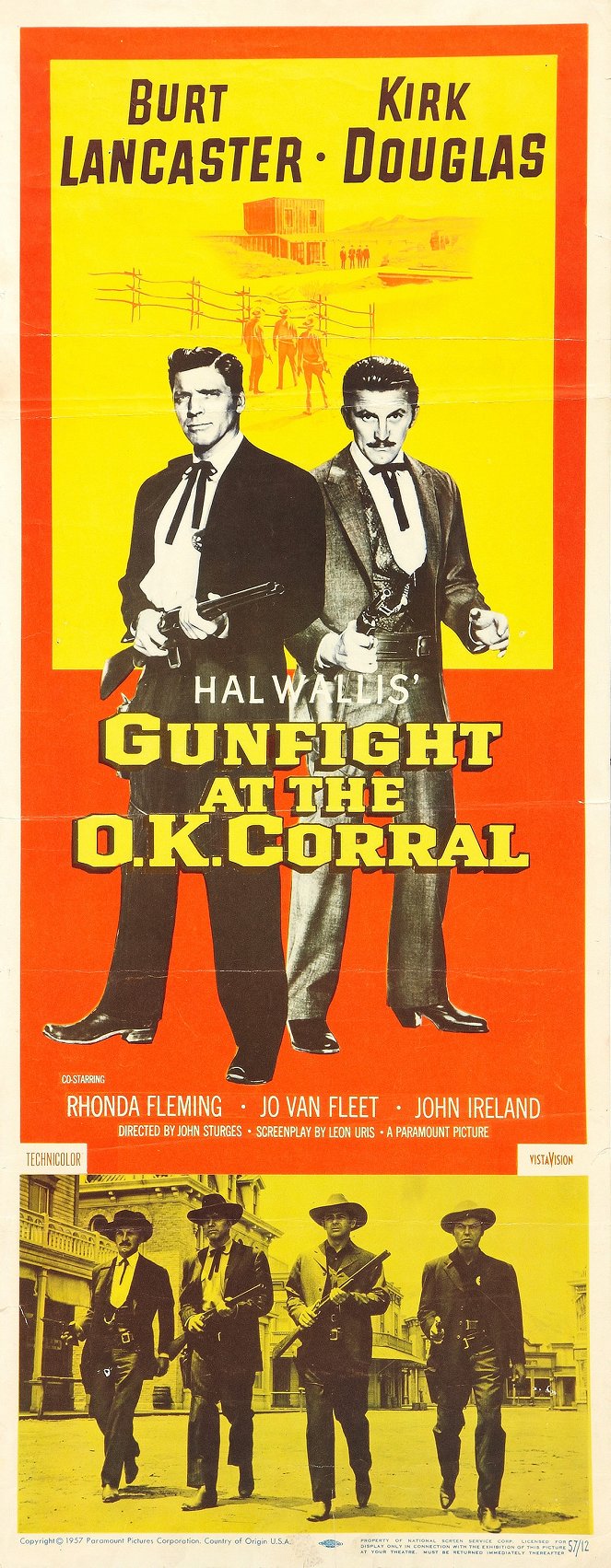 Kuolemanloukku O.K. Corral - Julisteet