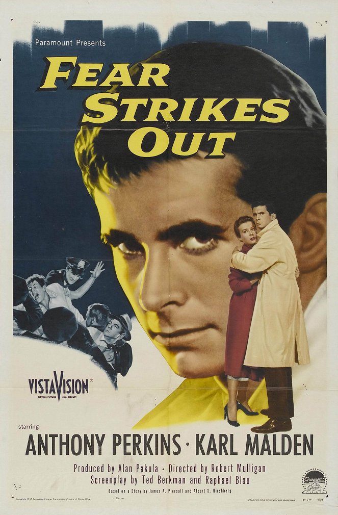 Fear Strikes Out - Posters