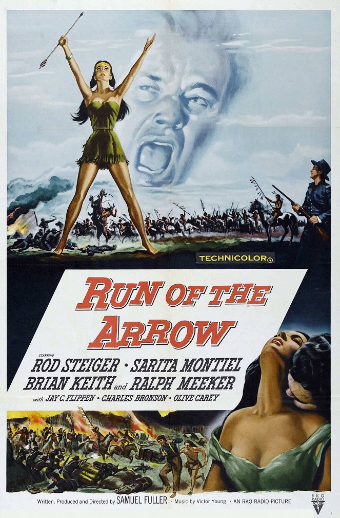 Run of the Arrow - Affiches