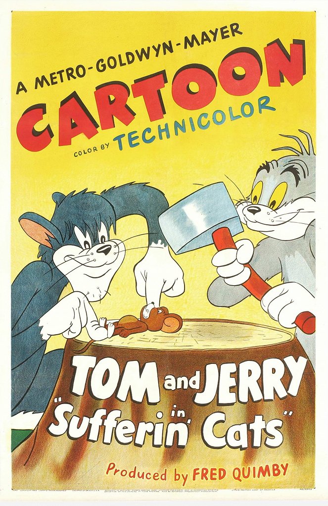 Tom and Jerry - Tom and Jerry - Sufferin' Cats - Julisteet