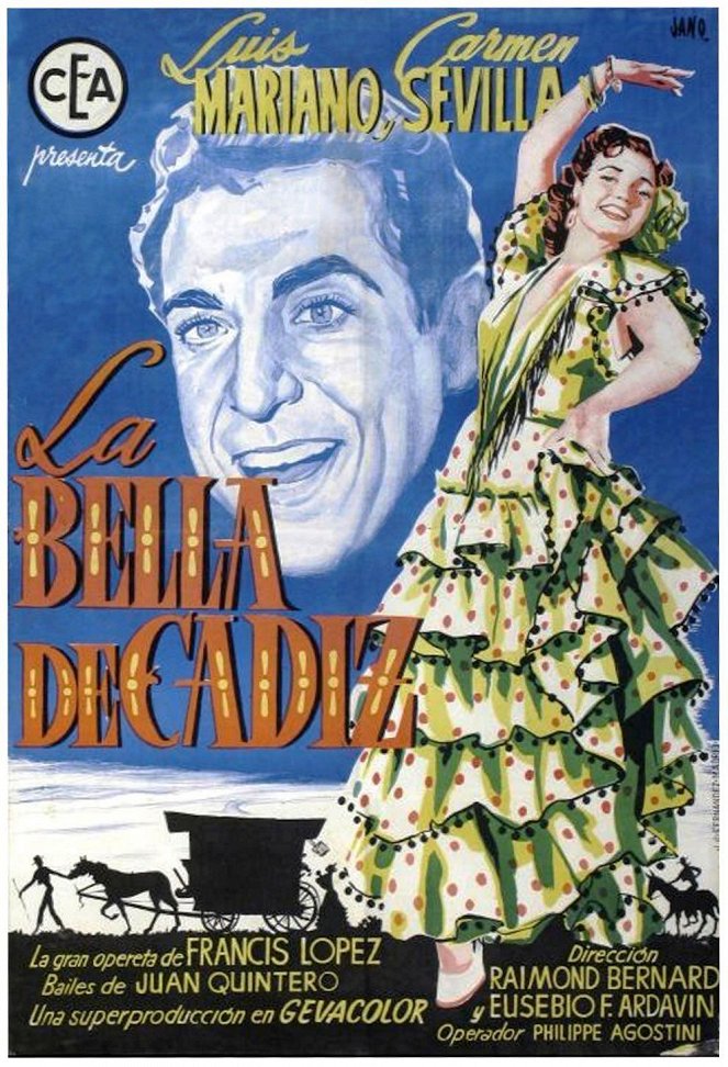La Belle de Cadix - Plakátok