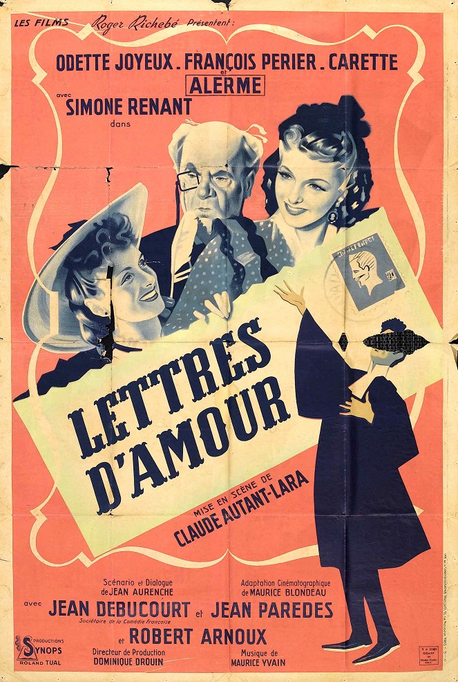 Lettres d'amour - Plakaty