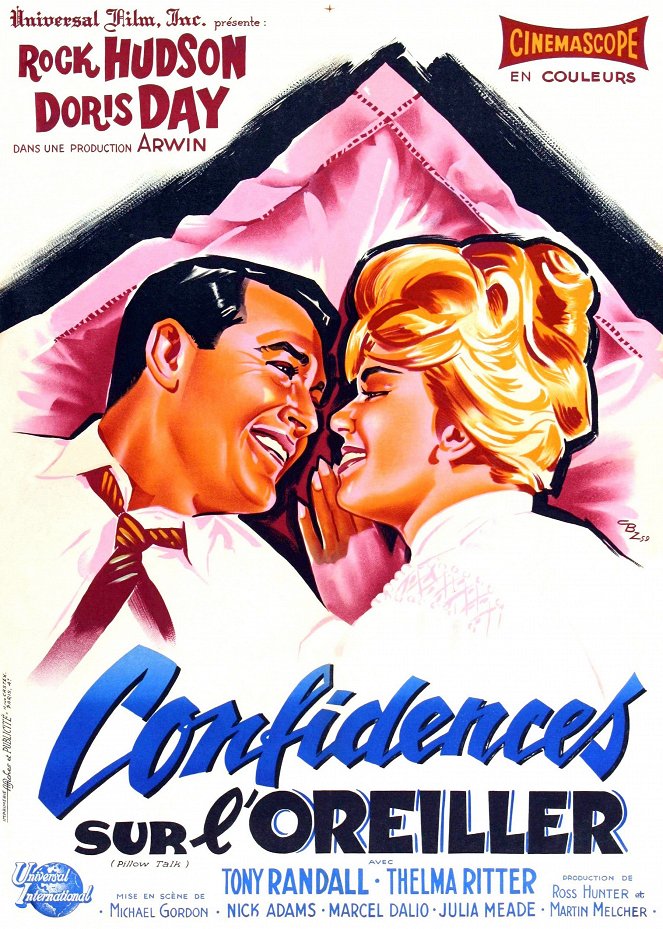 Confidences sur l'oreiller - Affiches