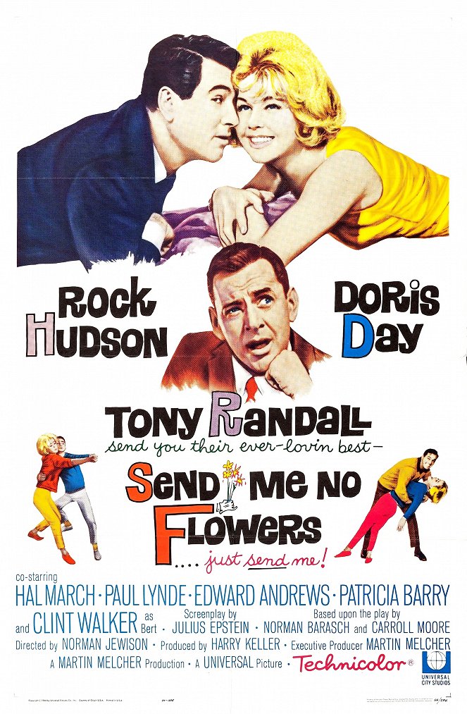 Send Me No Flowers - Posters