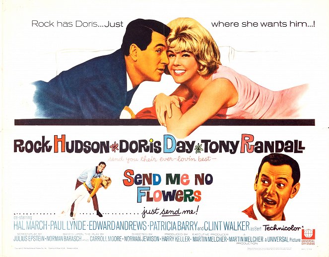Send Me No Flowers - Posters