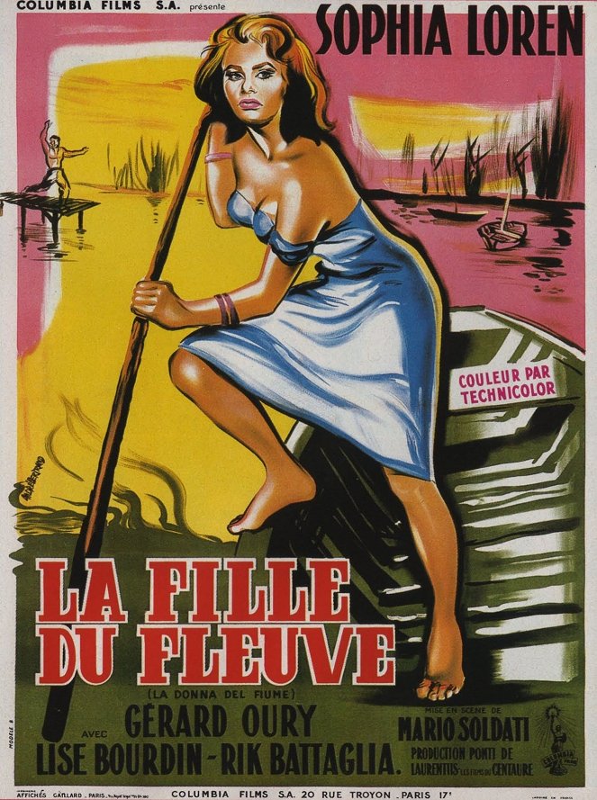 Die Frau vom Fluss - Plakate