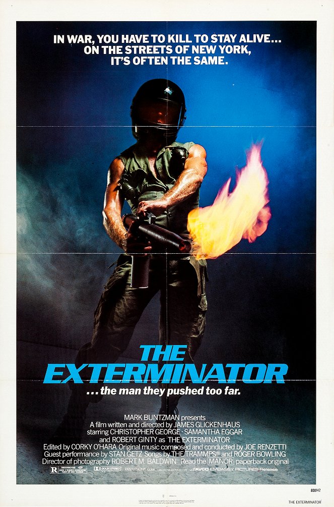 The Exterminator - Affiches