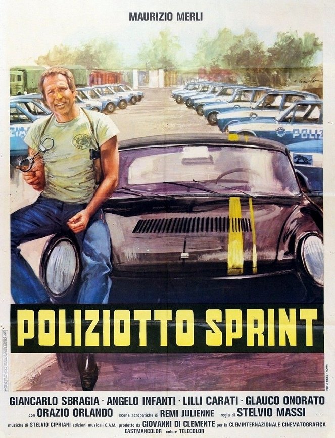 Poliziotto sprint - Plakate