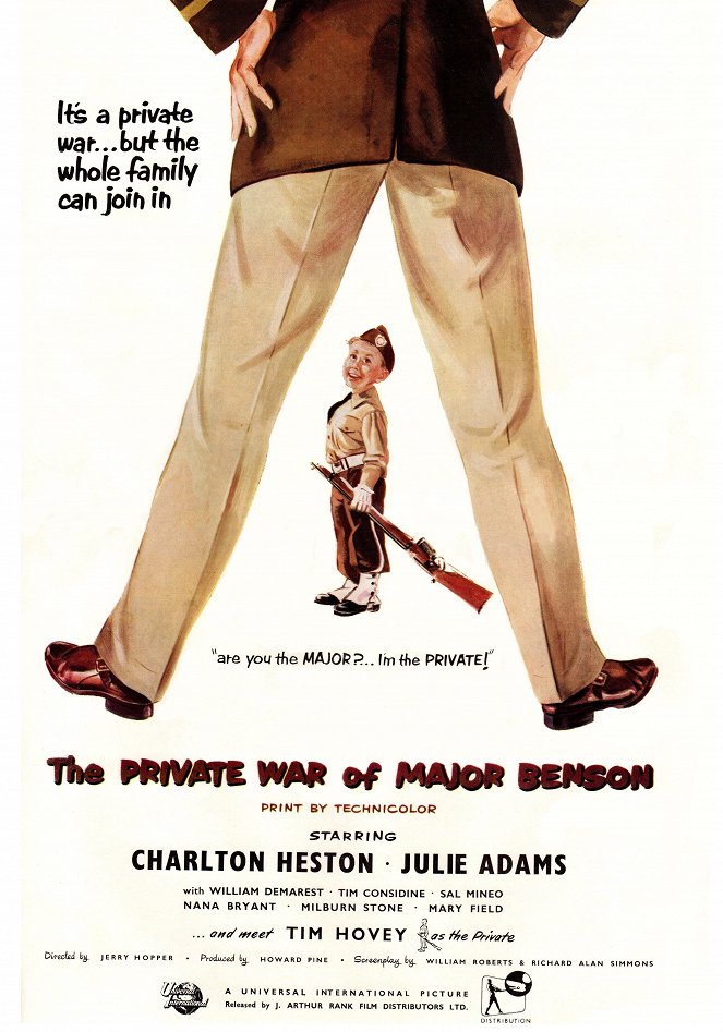 The Private War of Major Benson - Posters