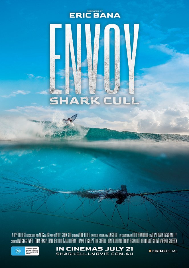 Envoy: Shark Cull - Carteles