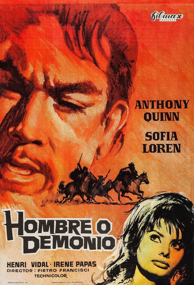 Hombre o demonio - Carteles