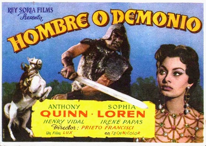 Hombre o demonio - Carteles