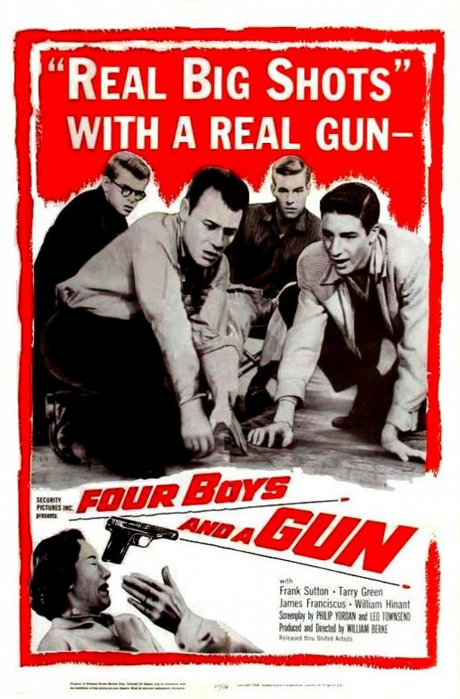 Four Boys and a Gun - Plakátok