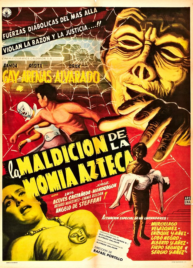 La maldición de la momia azteca - Posters