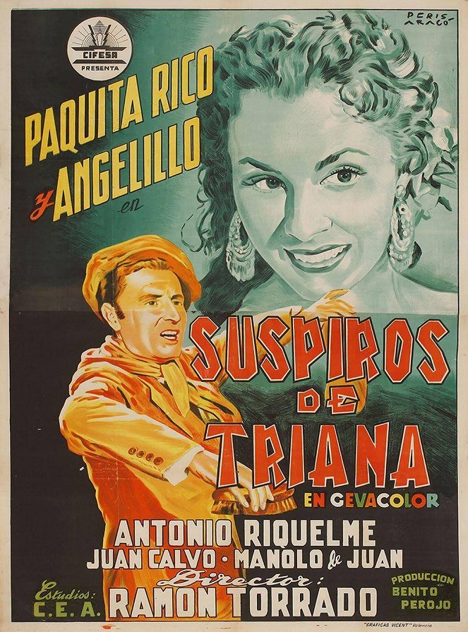 Suspiros de Triana - Affiches