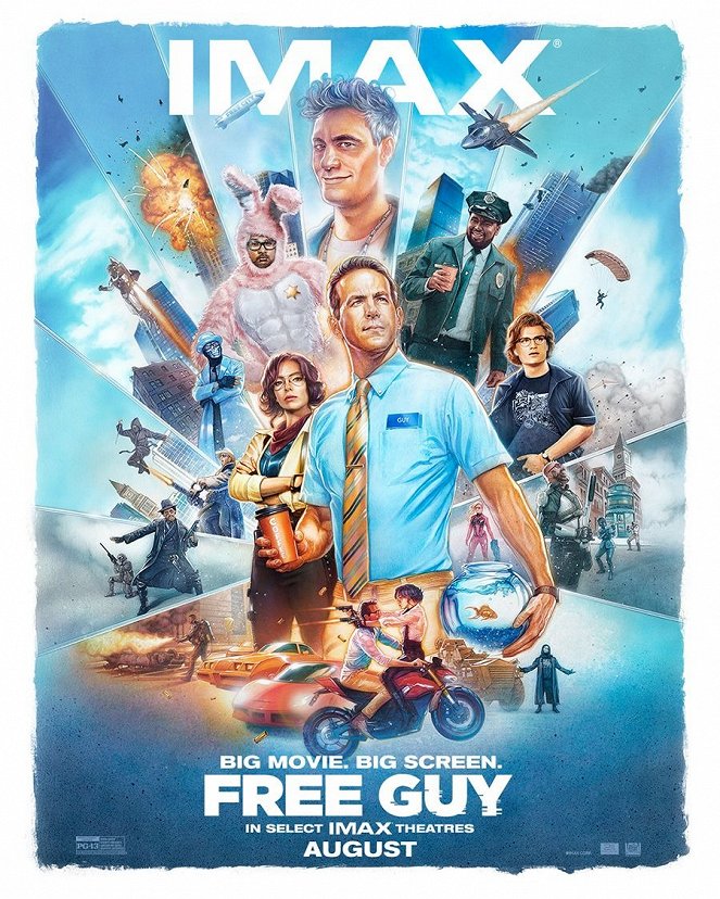 Free Guy: Herói Improvável - Cartazes