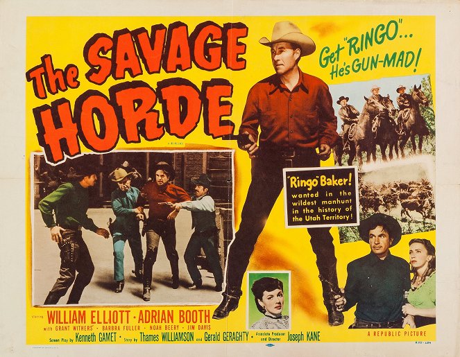 The Savage Horde - Plakaty
