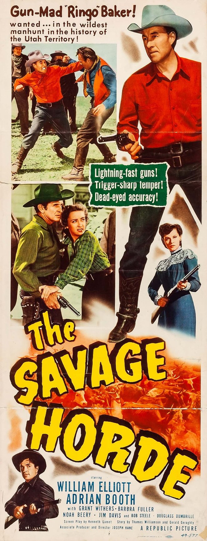 The Savage Horde - Cartazes