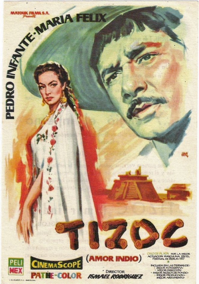 Tizoc (Amor indio) - Carteles