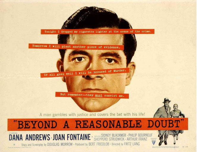 Beyond a Reasonable Doubt - Plakátok