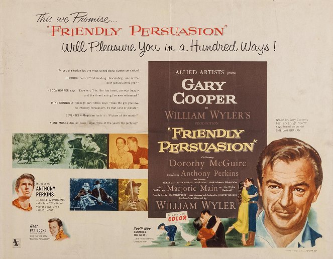 Friendly Persuasion - Cartazes