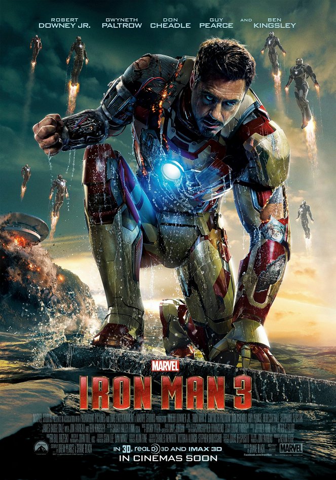 Iron Man 3 - Plagáty