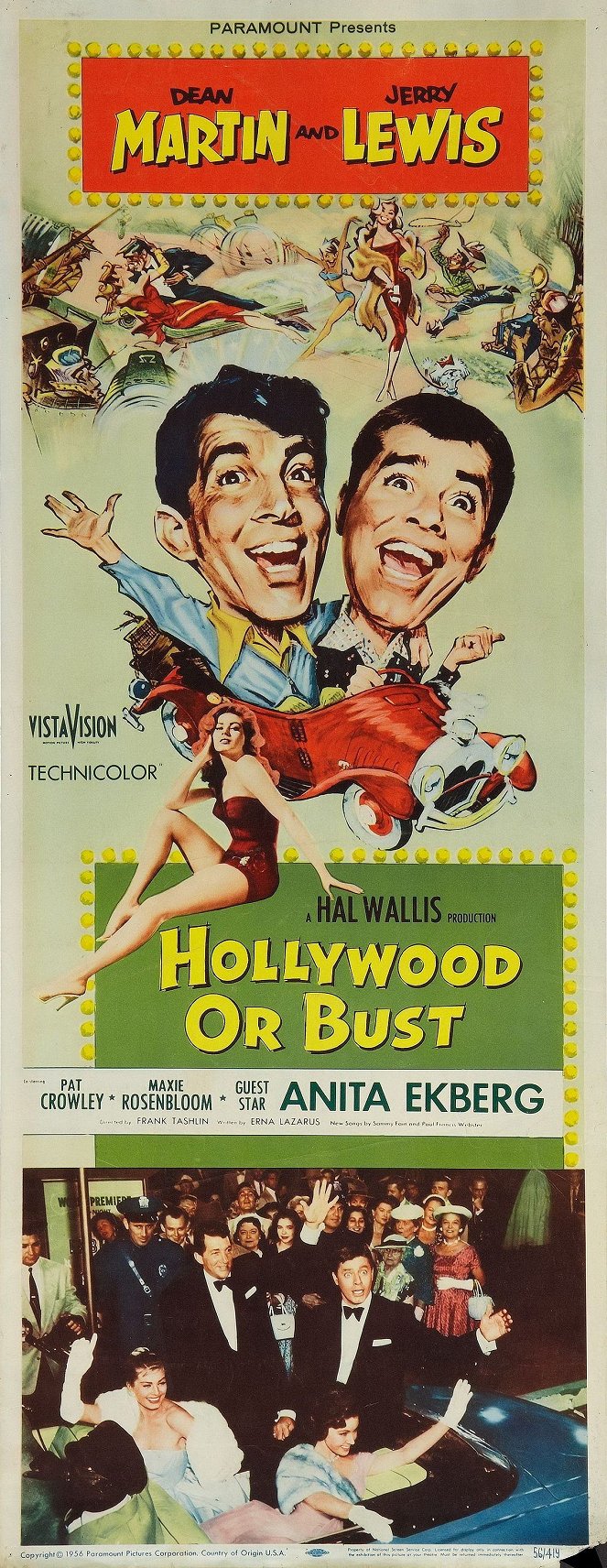 Hollywood or Bust - Plakáty