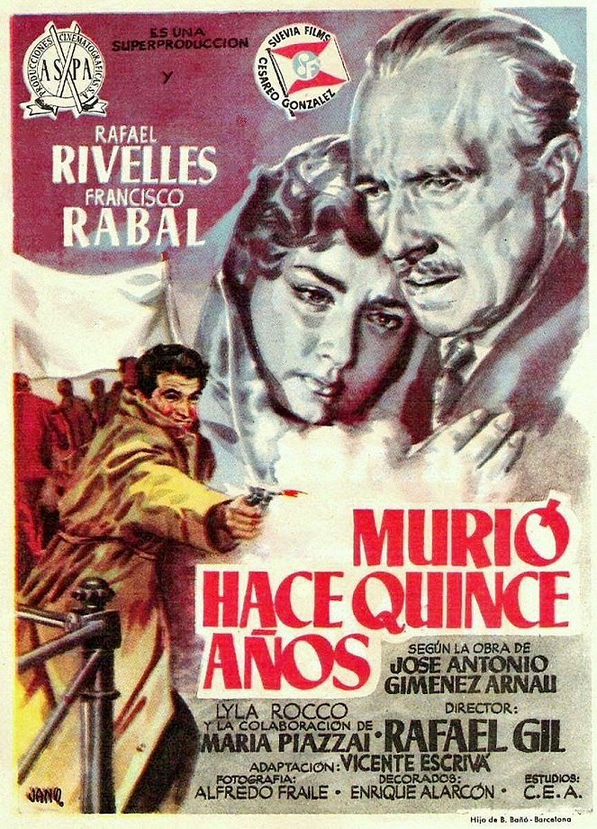 Murió hace quince años - Affiches