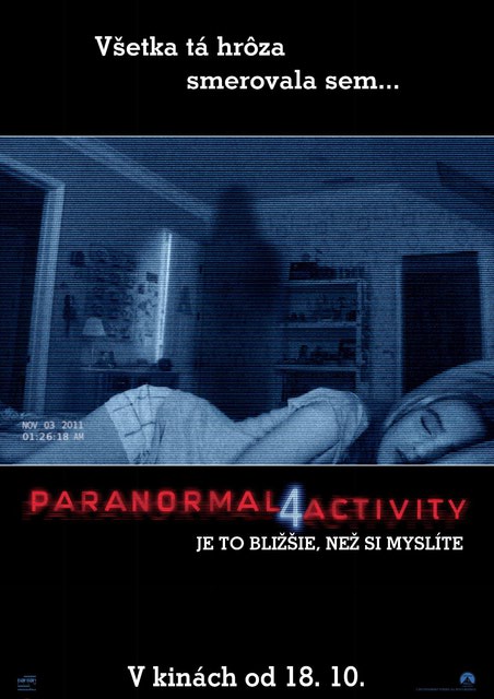 Paranormal Activity 4 - Plagáty