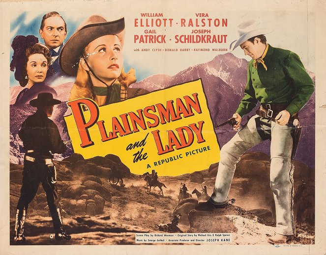 Plainsman and the Lady - Plakáty