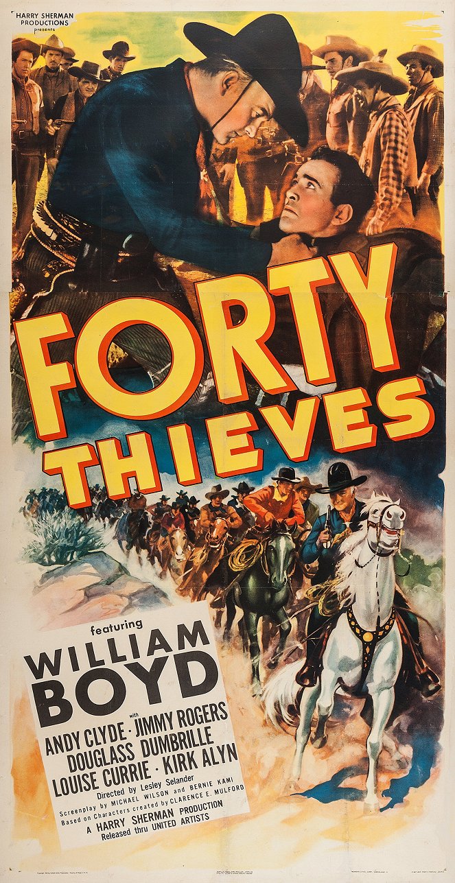 Forty Thieves - Plakátok