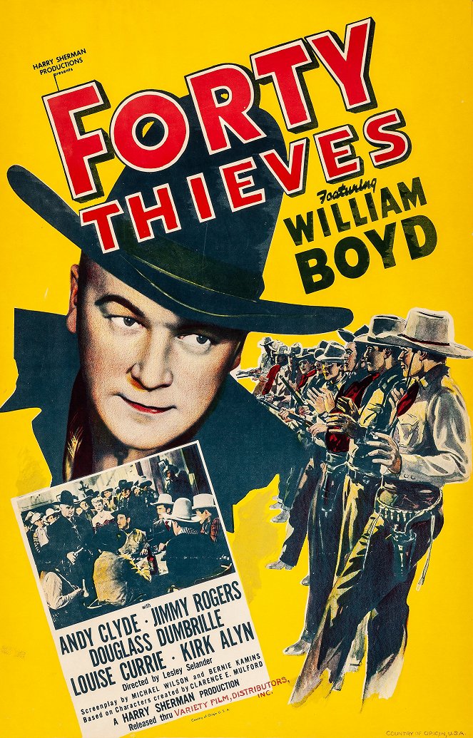Forty Thieves - Plagáty