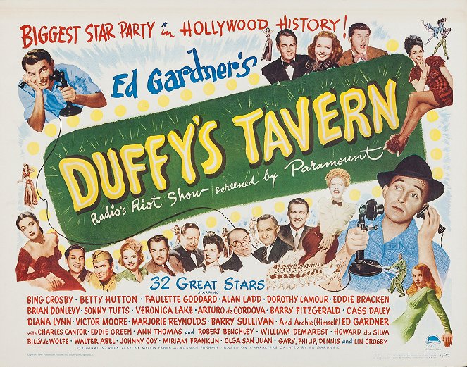 Duffy's Tavern - Cartazes