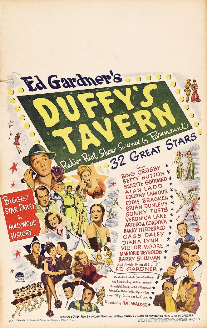 Duffy's Tavern - Carteles